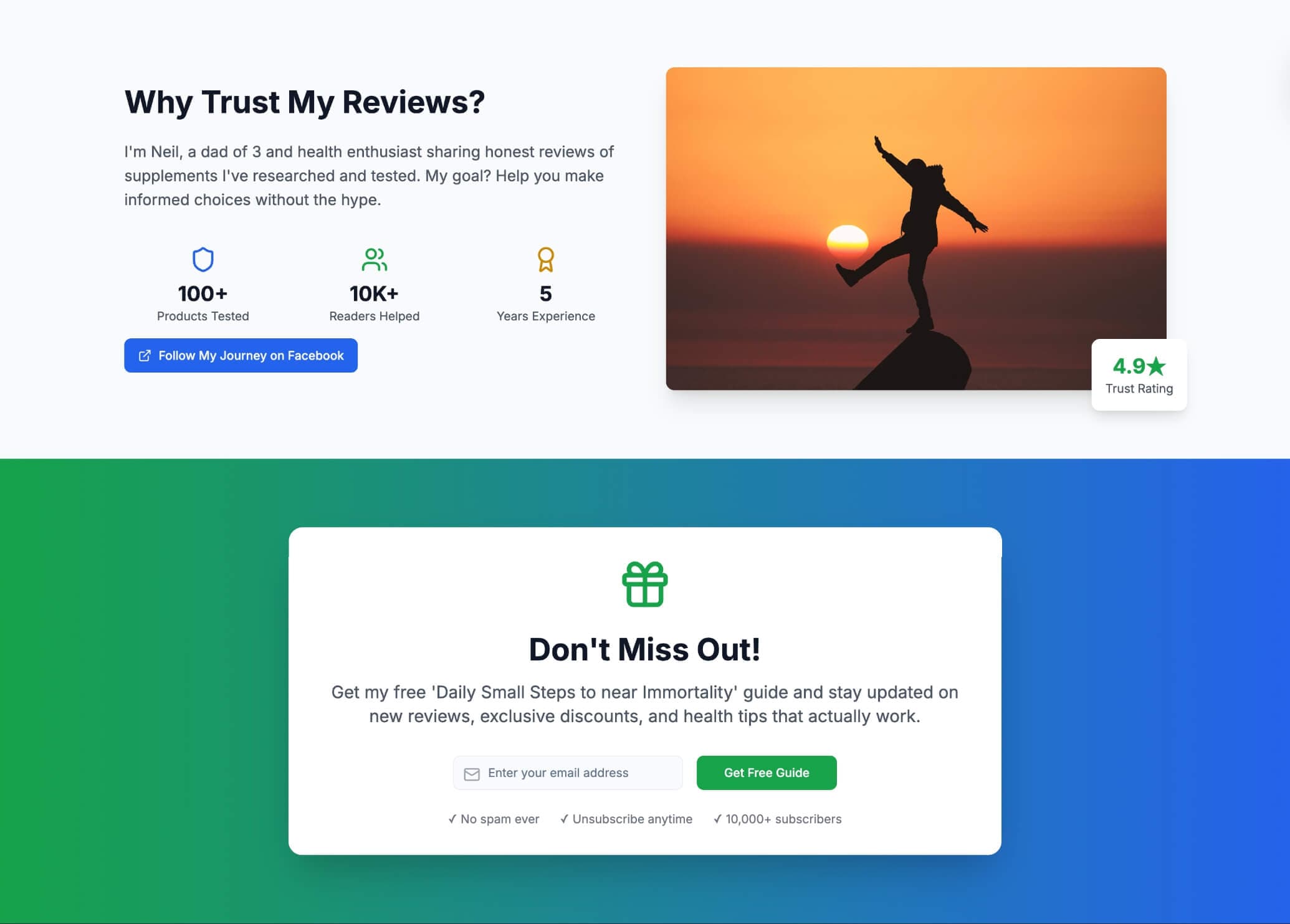 Health Vitality Reviews | Affiliate Website